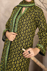 NUW3063 Digital Printed Khaddar Suit - 3 Piece